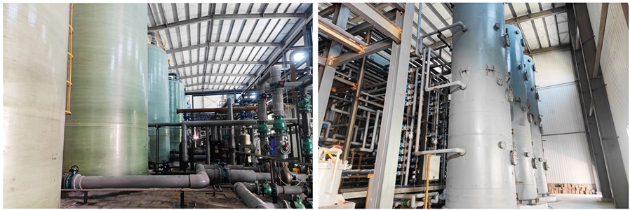 yp街机电子科技-金纬新材料盐湖提锂项目4个月完成交付