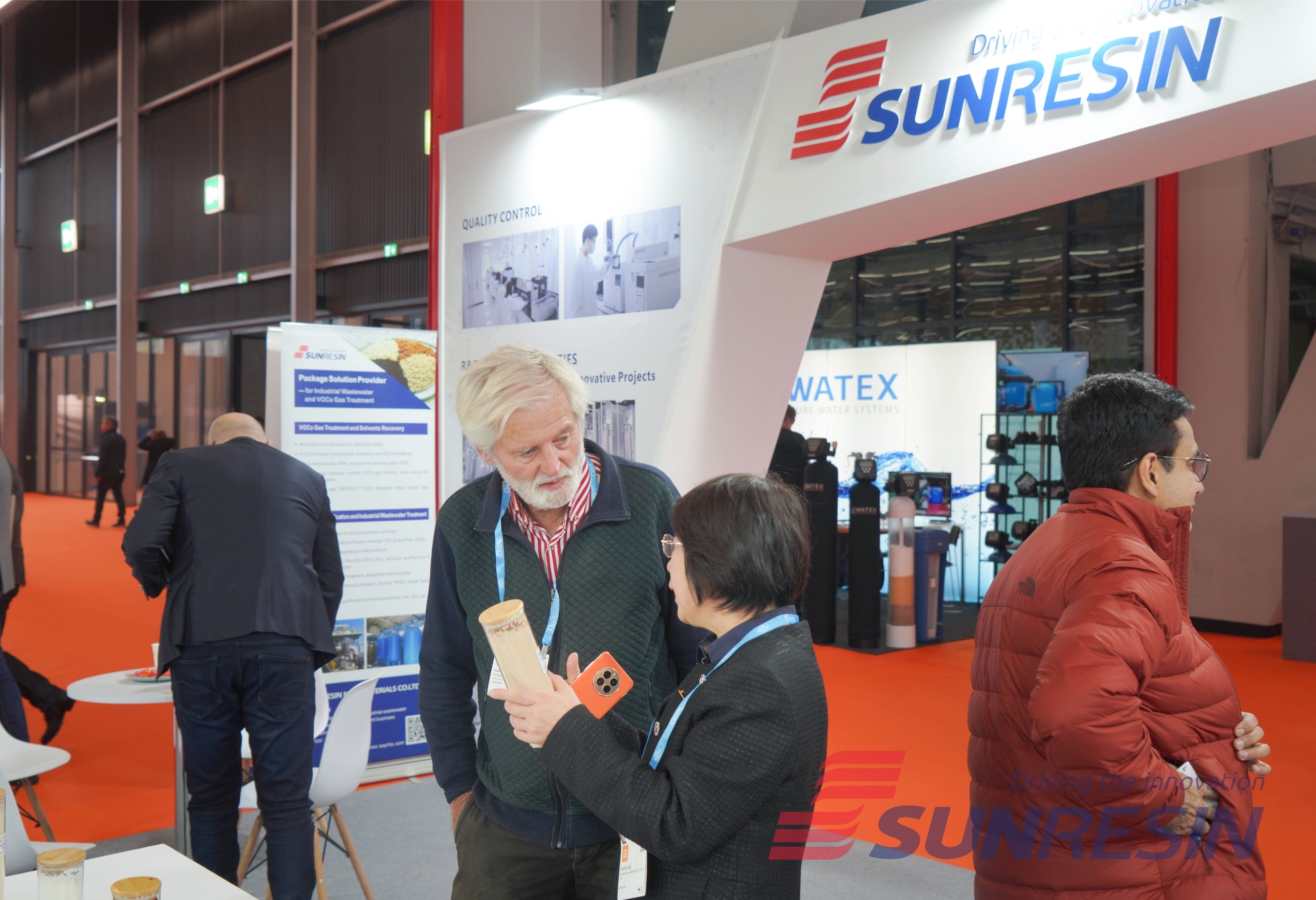 以水为擎，驰骋国际赛道丨yp街机电子科技亮相Aquatech阿姆斯特丹水展